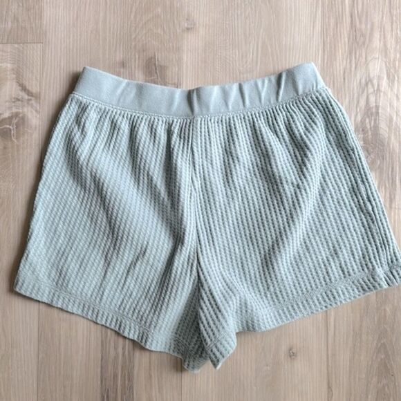 Old Navy Mint Green Ribbed Lounge Sleep Shorts Size XS - Picture 4 of 4